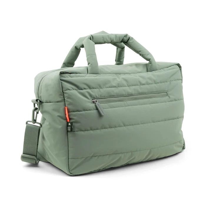 Bolso Maternal acolchado con mudador portatil Verde Done By Deer
