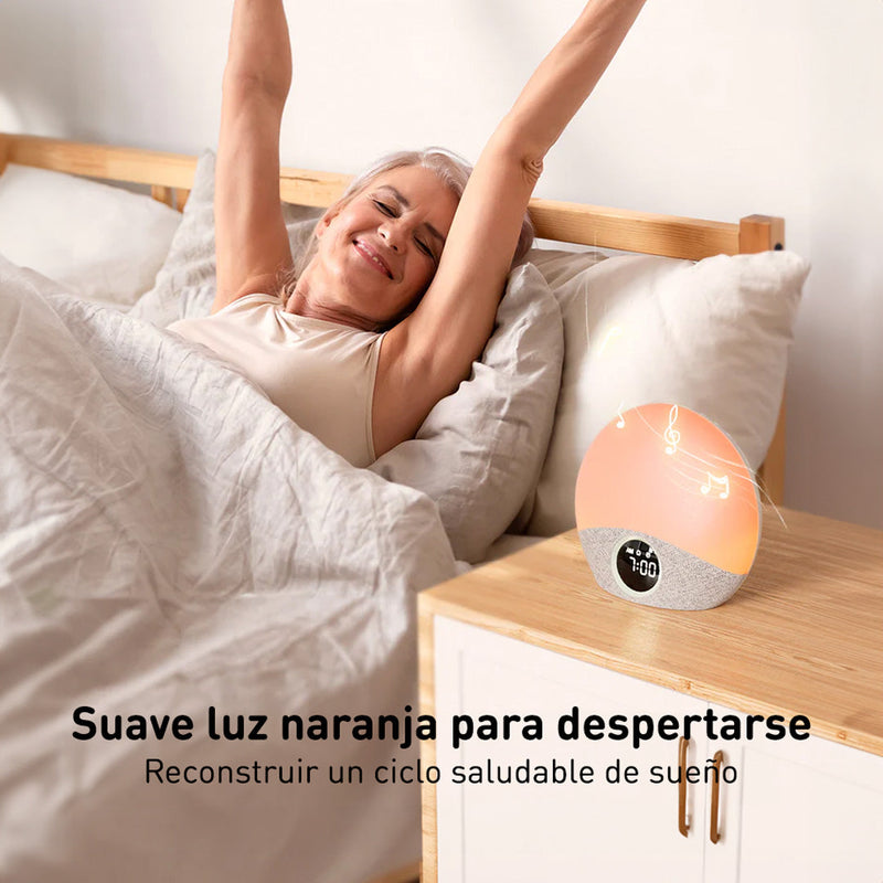 Ruido Blanco y Alarma con Luz de Amanecer Momcozy