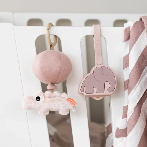 Estuche Porta Chupetes Elefante Rosa Done By Deer