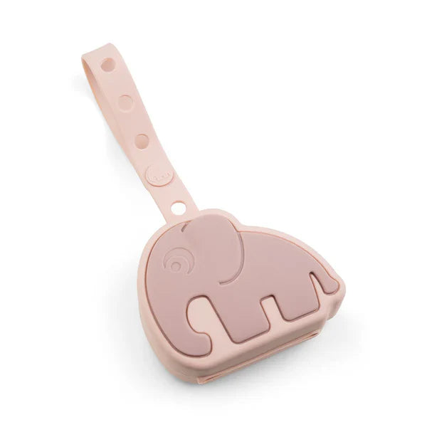 Estuche Porta Chupetes Elefante Rosa Done By Deer