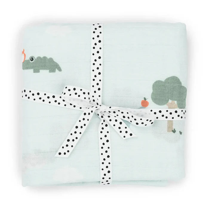 Swaddle de Muselina Playground azul Done By Deer