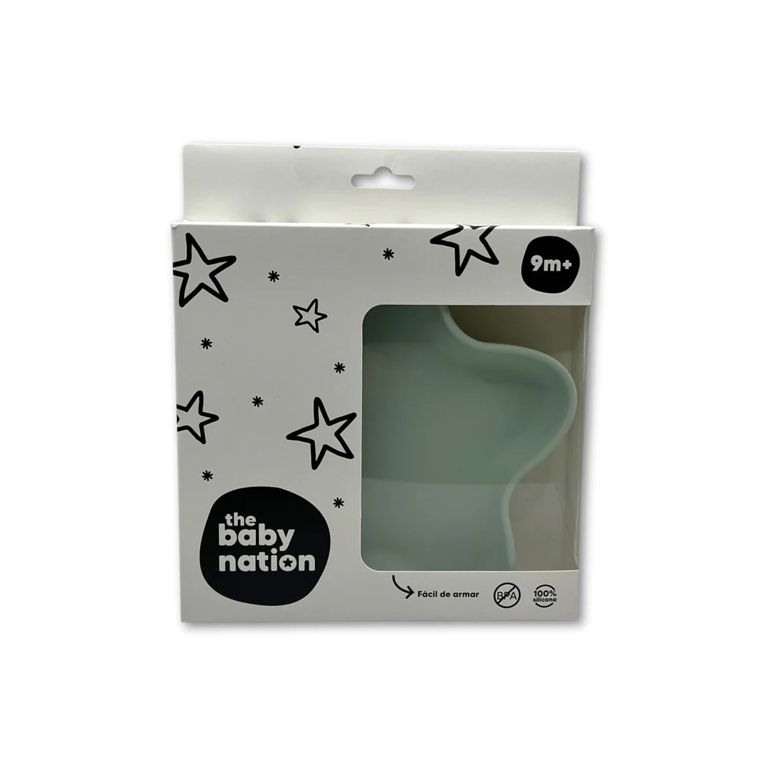 Plato de Silicona con Succión Estrella The Baby Nation