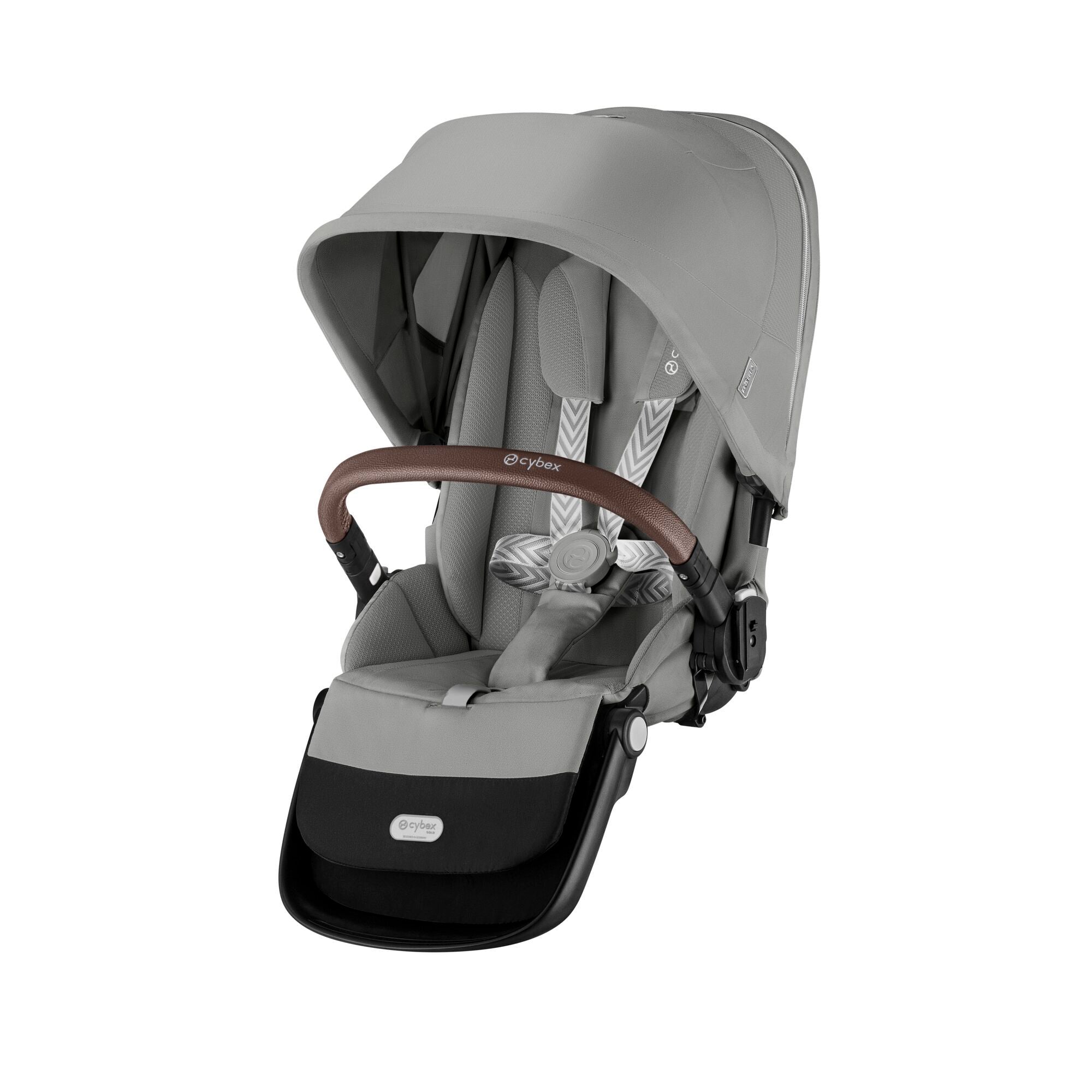 Asiento complementario Gazelle S "One Pull" Stone Grey Cybex