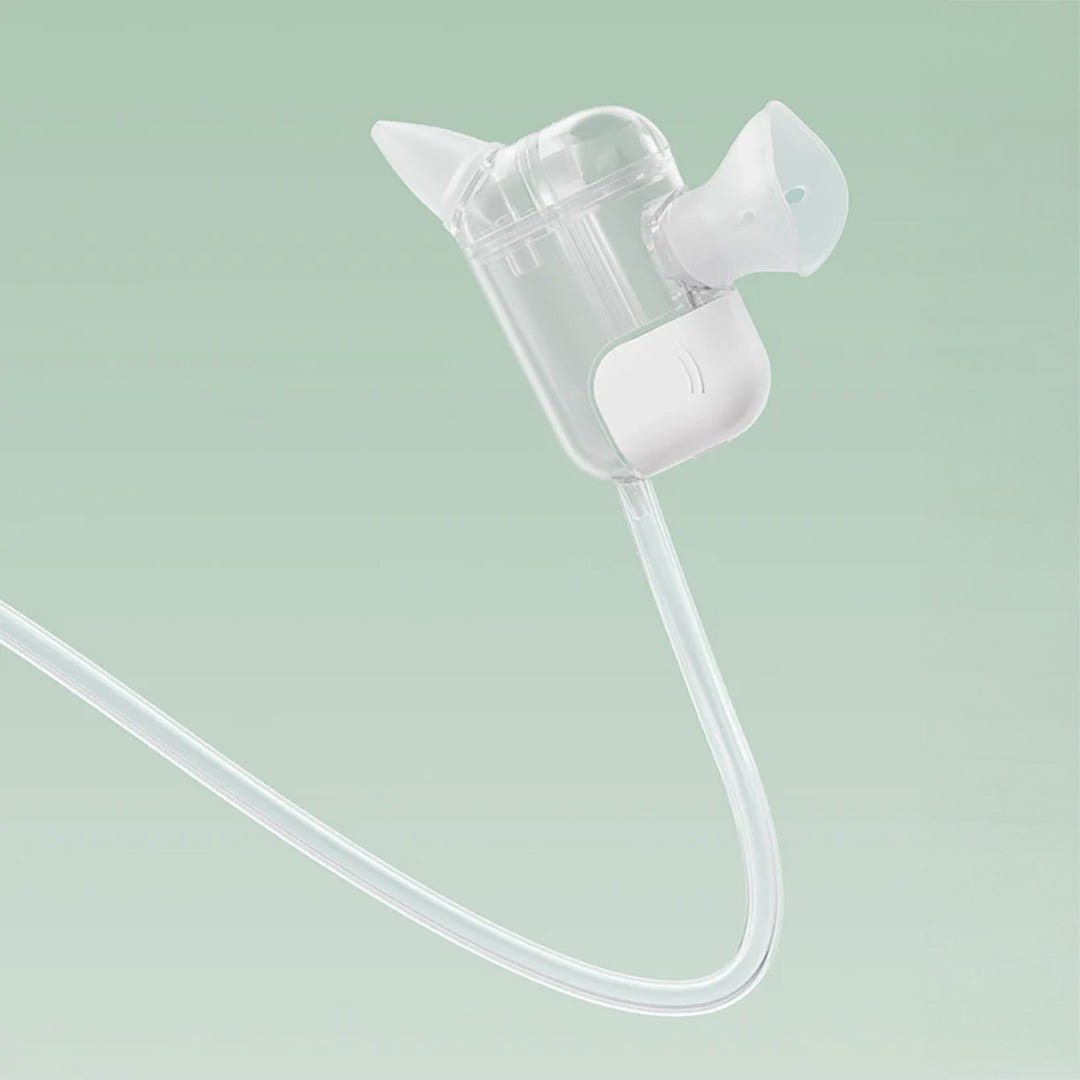 Aspirador Nasal Eléctrico 2 en 1 BreezyClear Pro Grado Hospitalario Momcozy