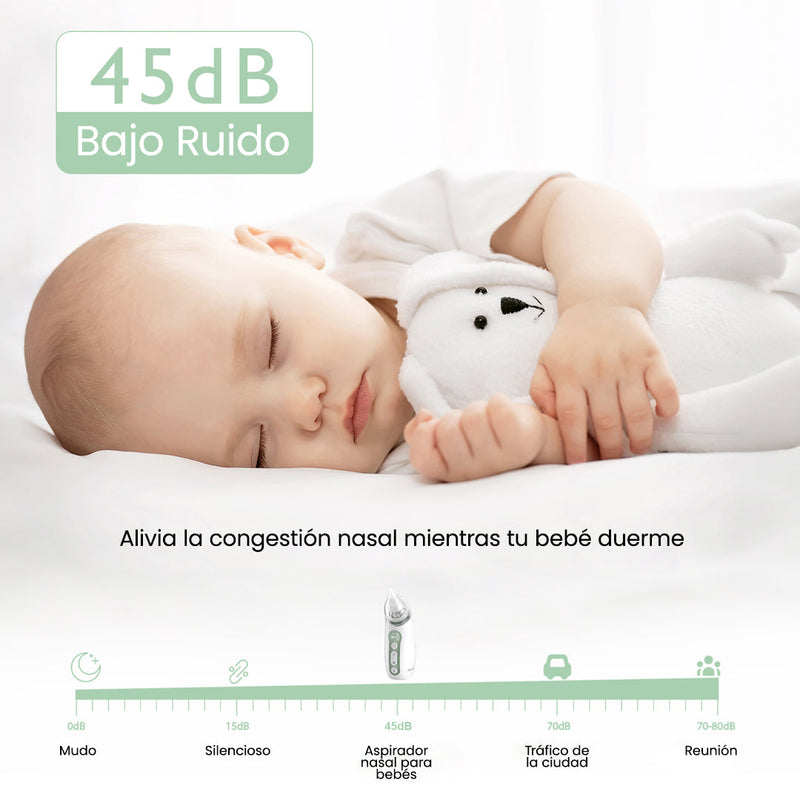 Aspirador nasal eléctrico Momcozy