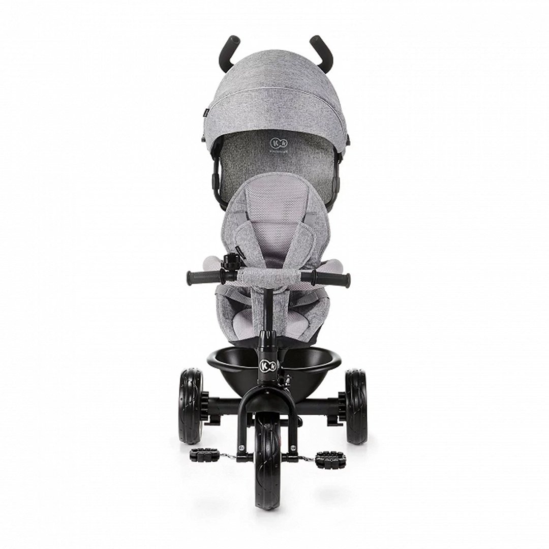 Triciclo multifuncional Aston Gris KinderKraft