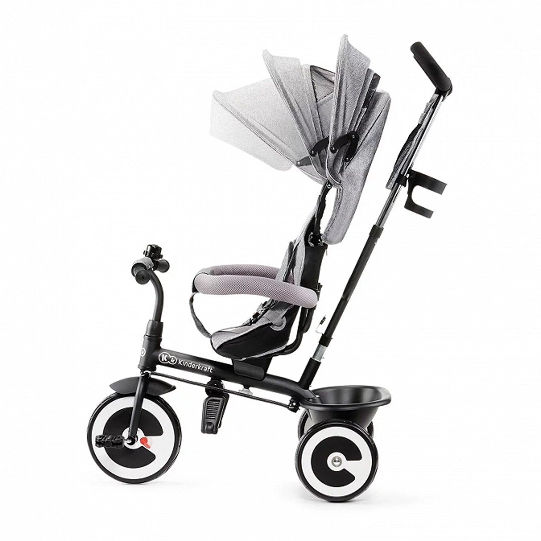 Triciclo multifuncional Aston Gris KinderKraft