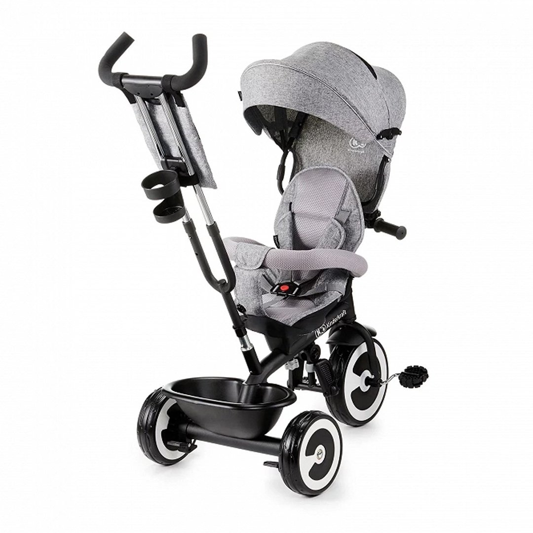 Triciclo multifuncional Aston Gris KinderKraft