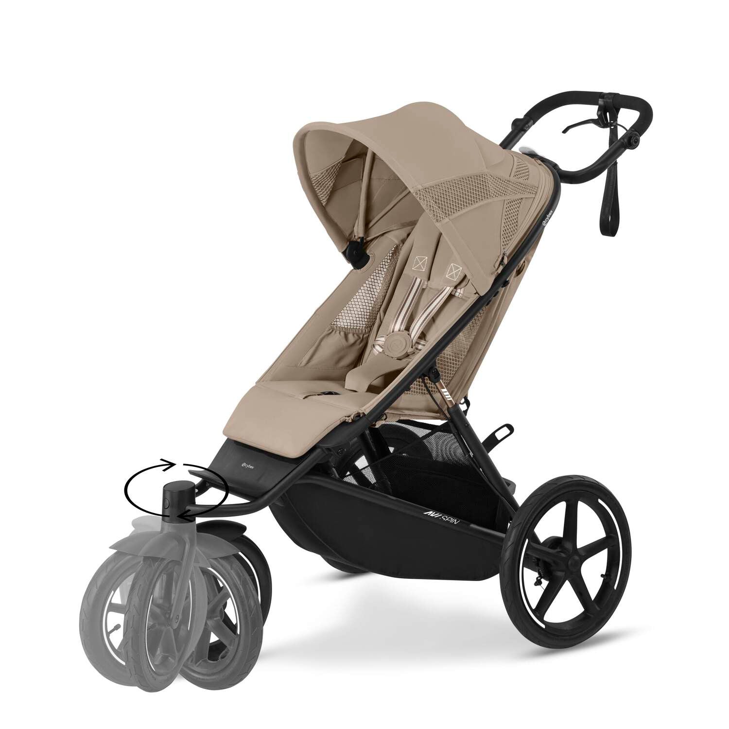 Coche Deportivo Sport AVI Spin Almond Beige Cybex