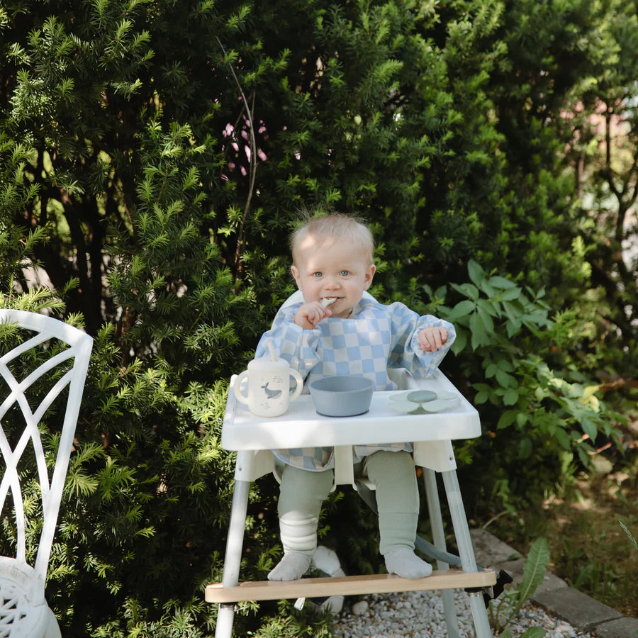 Vaso con Bombilla Whales Mushie