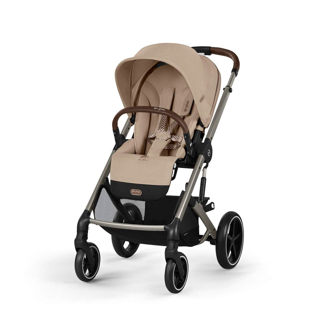 Travel System Balios S Lux 3.0 Almond Beige + Aton S2 + Base Cybex
