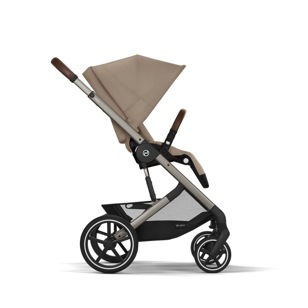 Travel System Balios S Lux 3.0 Almond Beige + Aton S2 + Base Cybex
