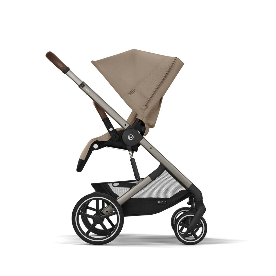 Travel System Balios S Lux 3.0 Almond Beige + Aton S2 + Base Cybex