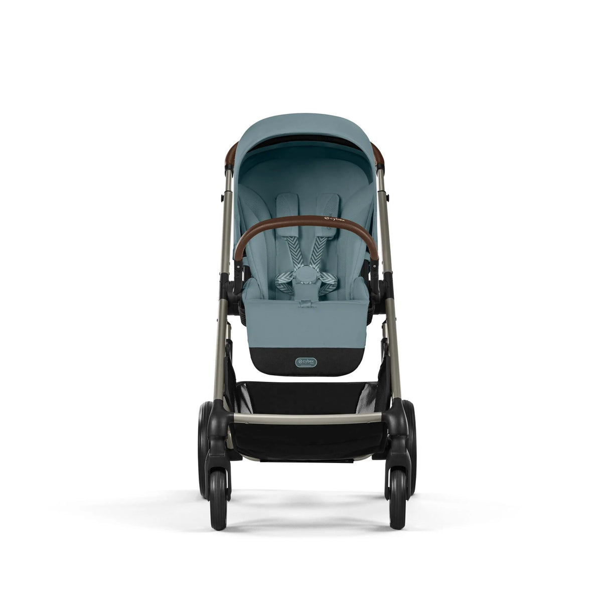 Travel System Balios S Lux 3.0 Taupe Stormy Blue + Aton S2 + Base Cybex