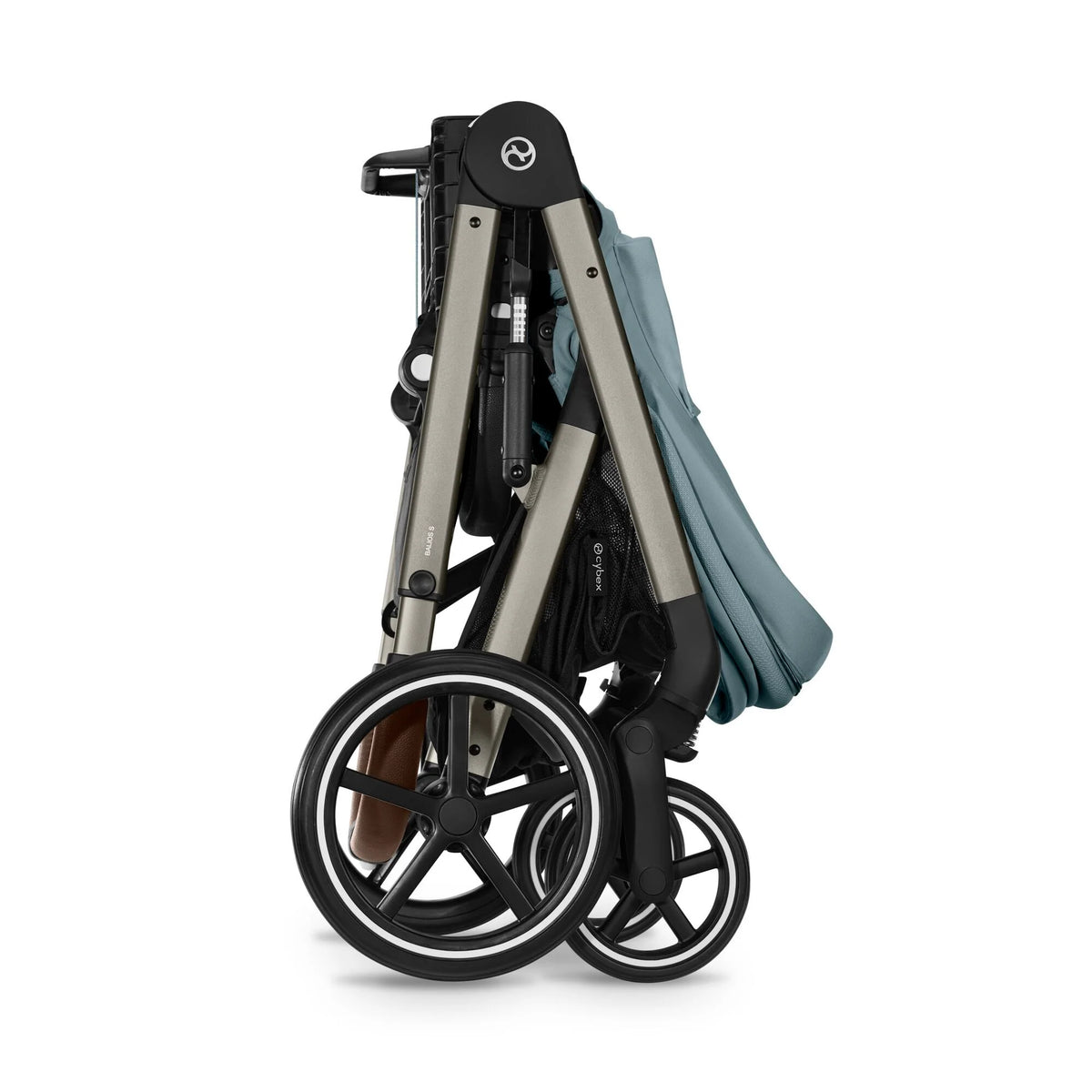 Travel System Balios S Lux 3.0 Taupe Stormy Blue + Aton S2 + Base Cybex