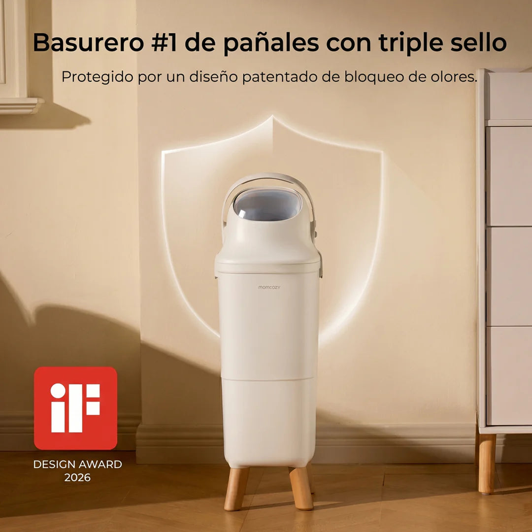 Basurero para Pañales Triple-Seal Momcozy