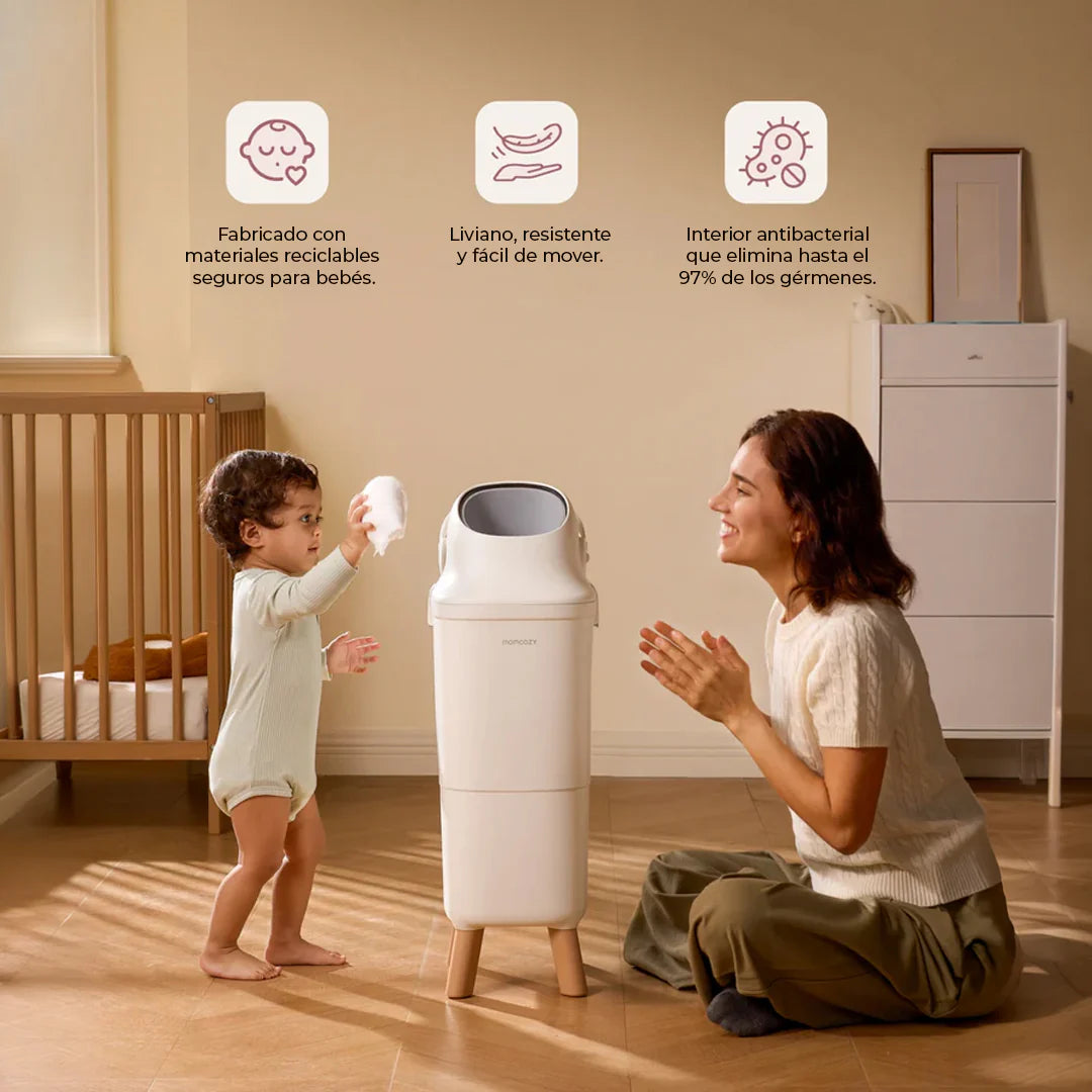 Basurero para Pañales Triple-Seal Momcozy