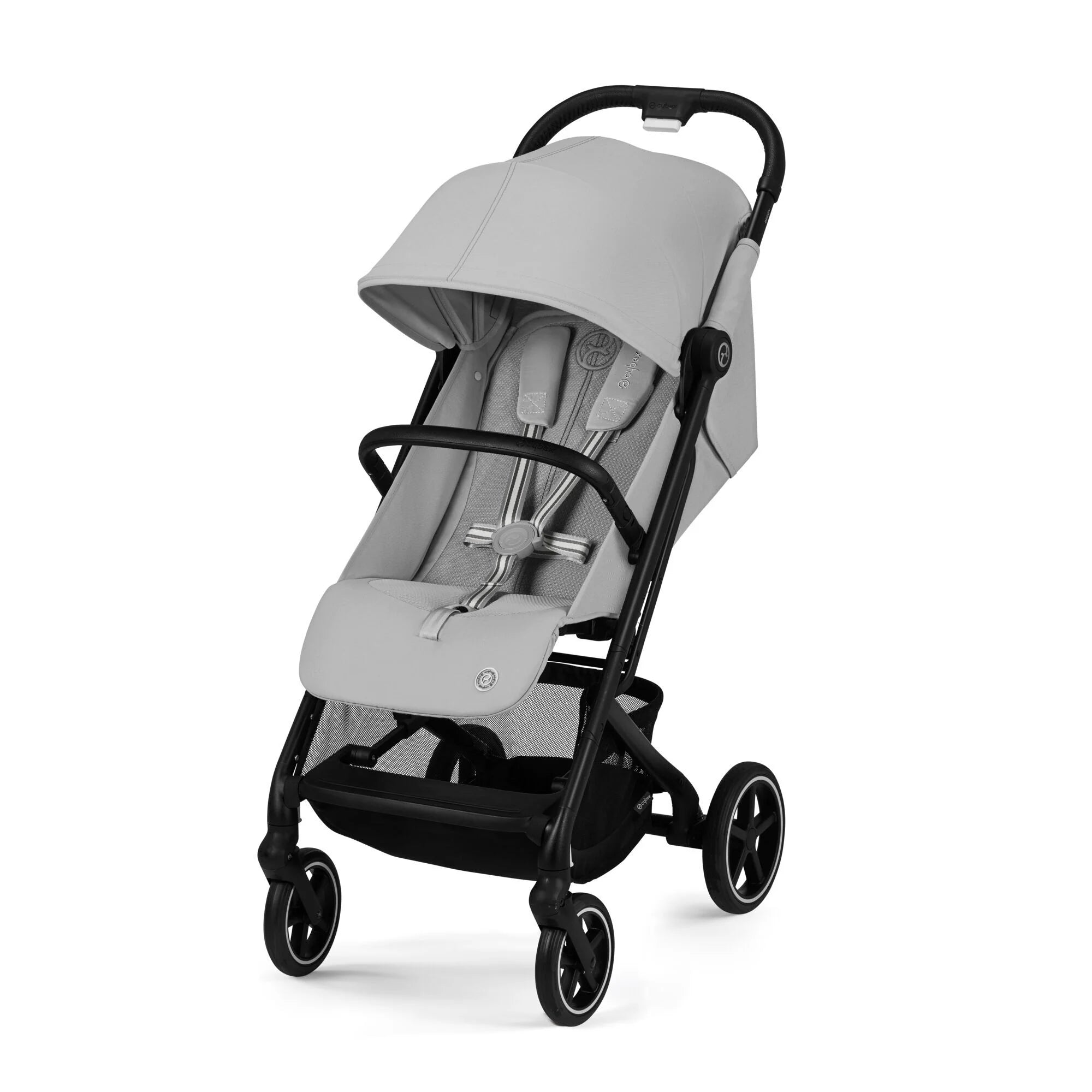 Travel System Beezy Fog Grey + Aton B2 + Base Cybex