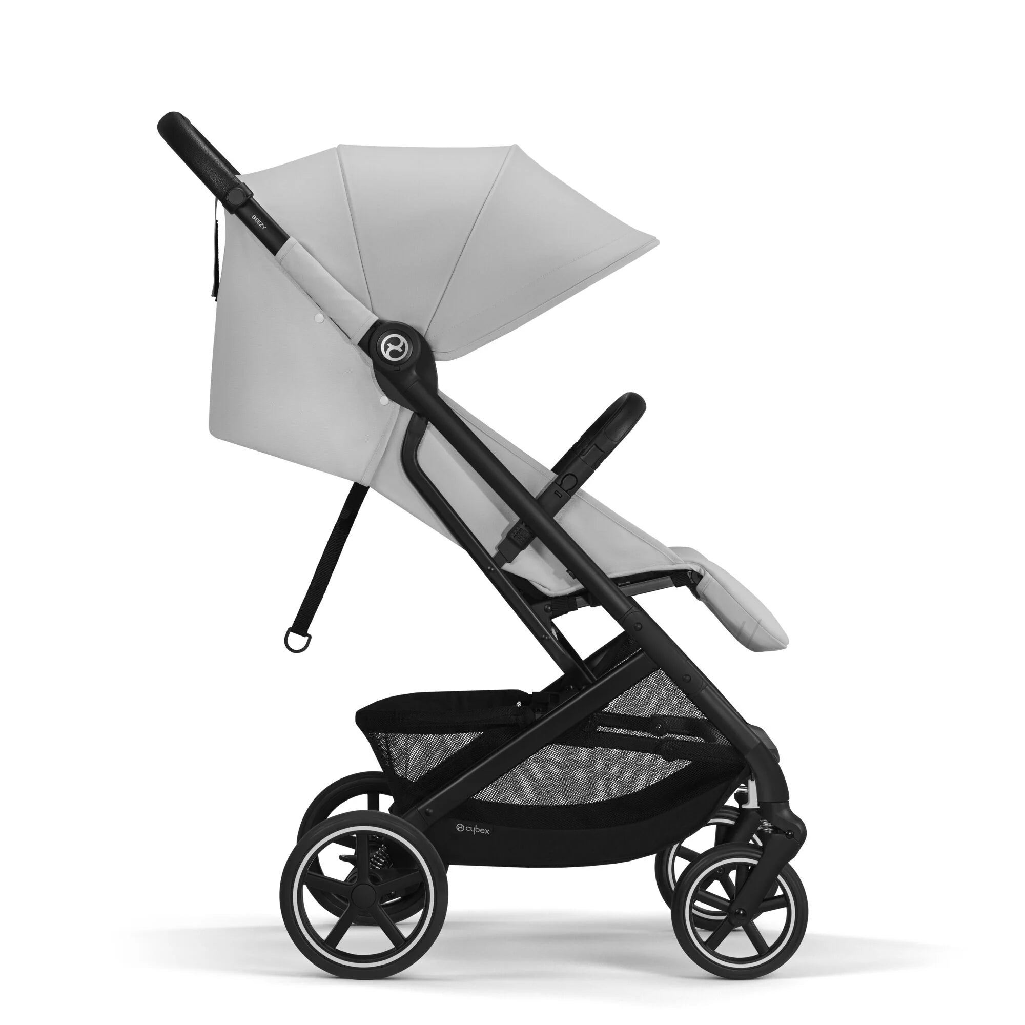 Travel System Beezy Fog Grey + Aton B2 + Base Cybex