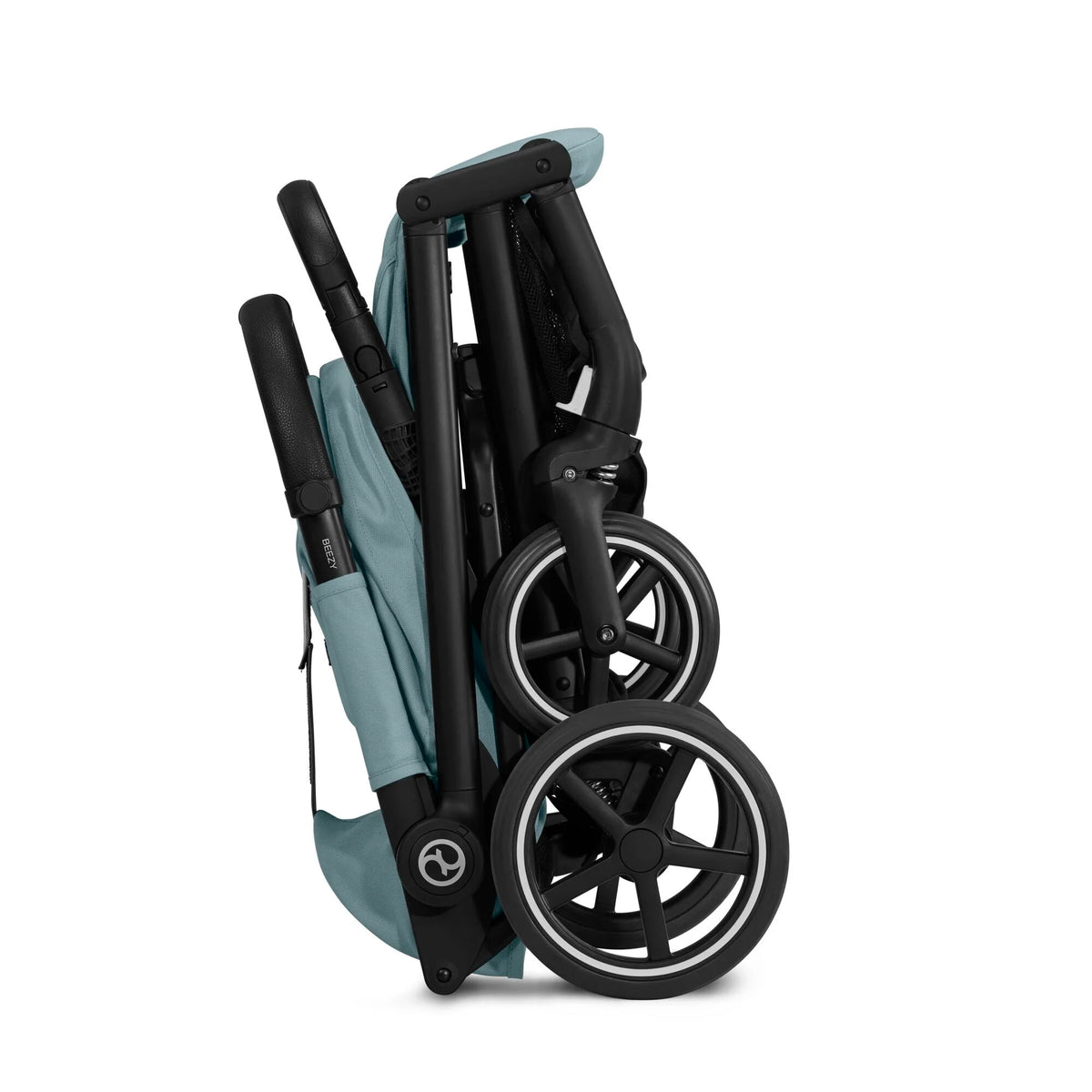 Travel System Beezy + Aton G + Base Black Stormy Blue Cybex