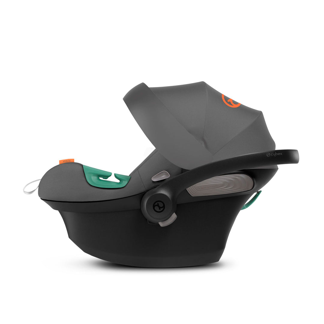 Travel System Beezy Lava Grey + Aton B2 + Base Cybex