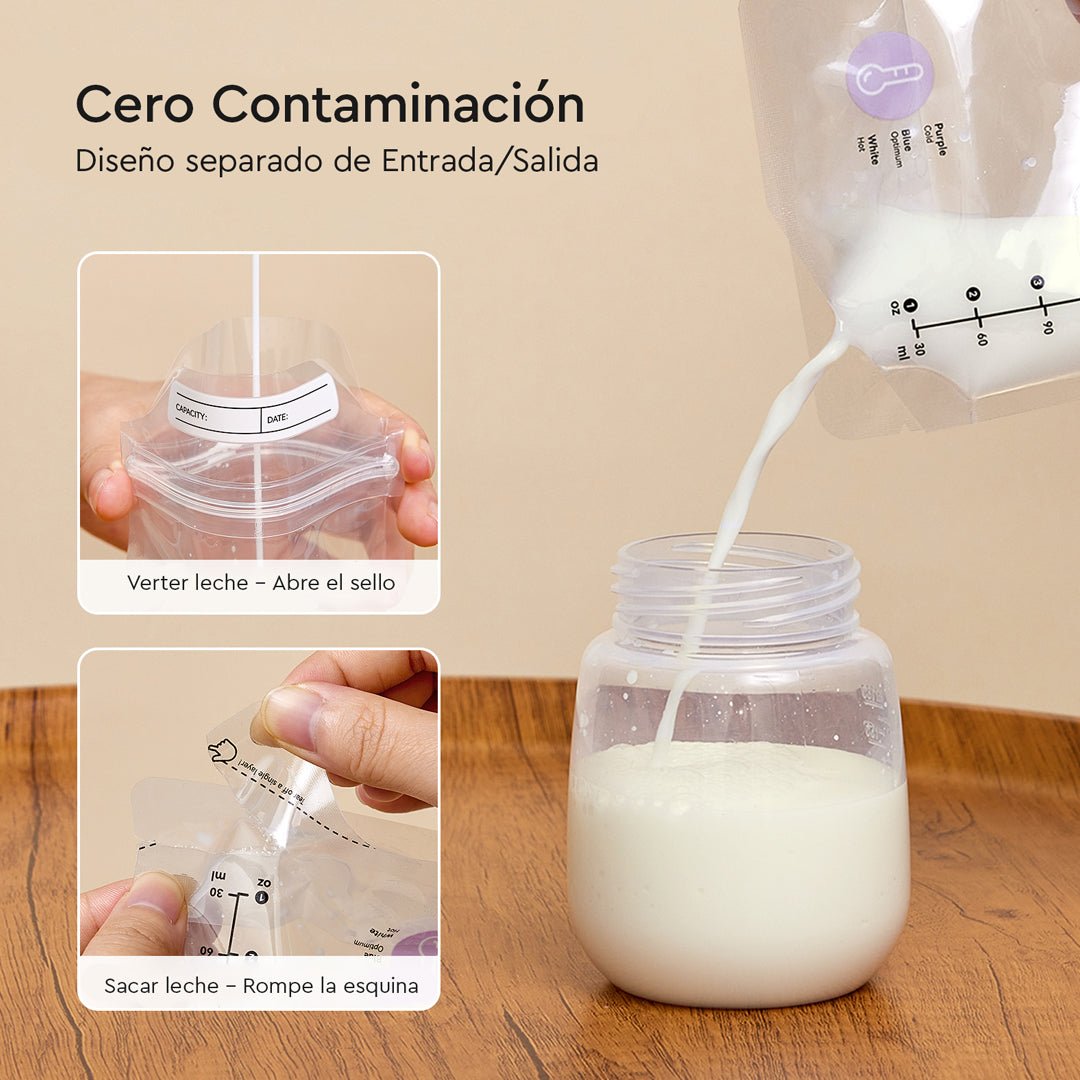 Bolsas para almacenar leche materna x 50 unidades Momcozy
