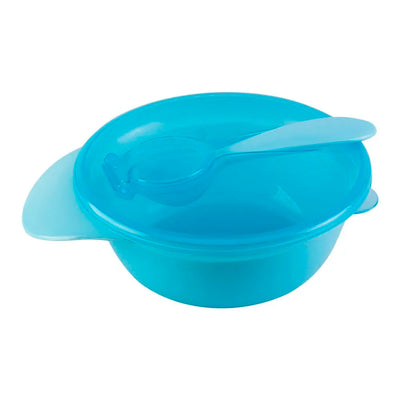 Contenedor de Viaje con Cuchara Azul The Baby Nation