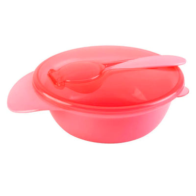 Contenedor de Viaje con Cuchara Rosado The Baby Nation