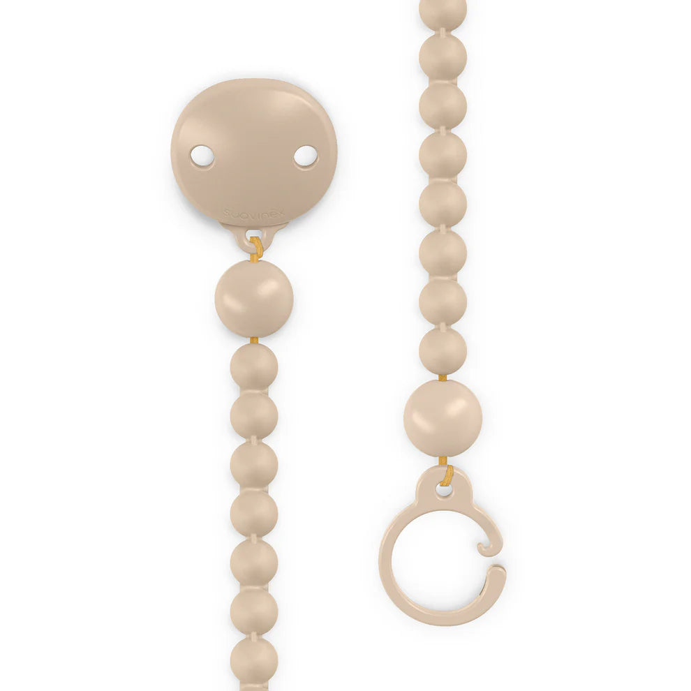 Porta Chupete de silicona Soft Beige Suavinex