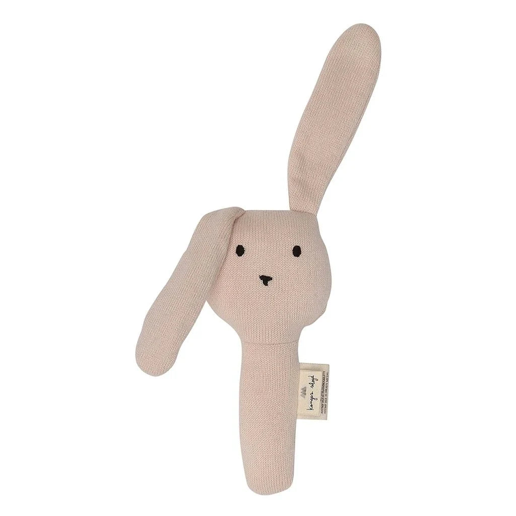 Sonajero Rabbit Light Rose Konges Sløjd