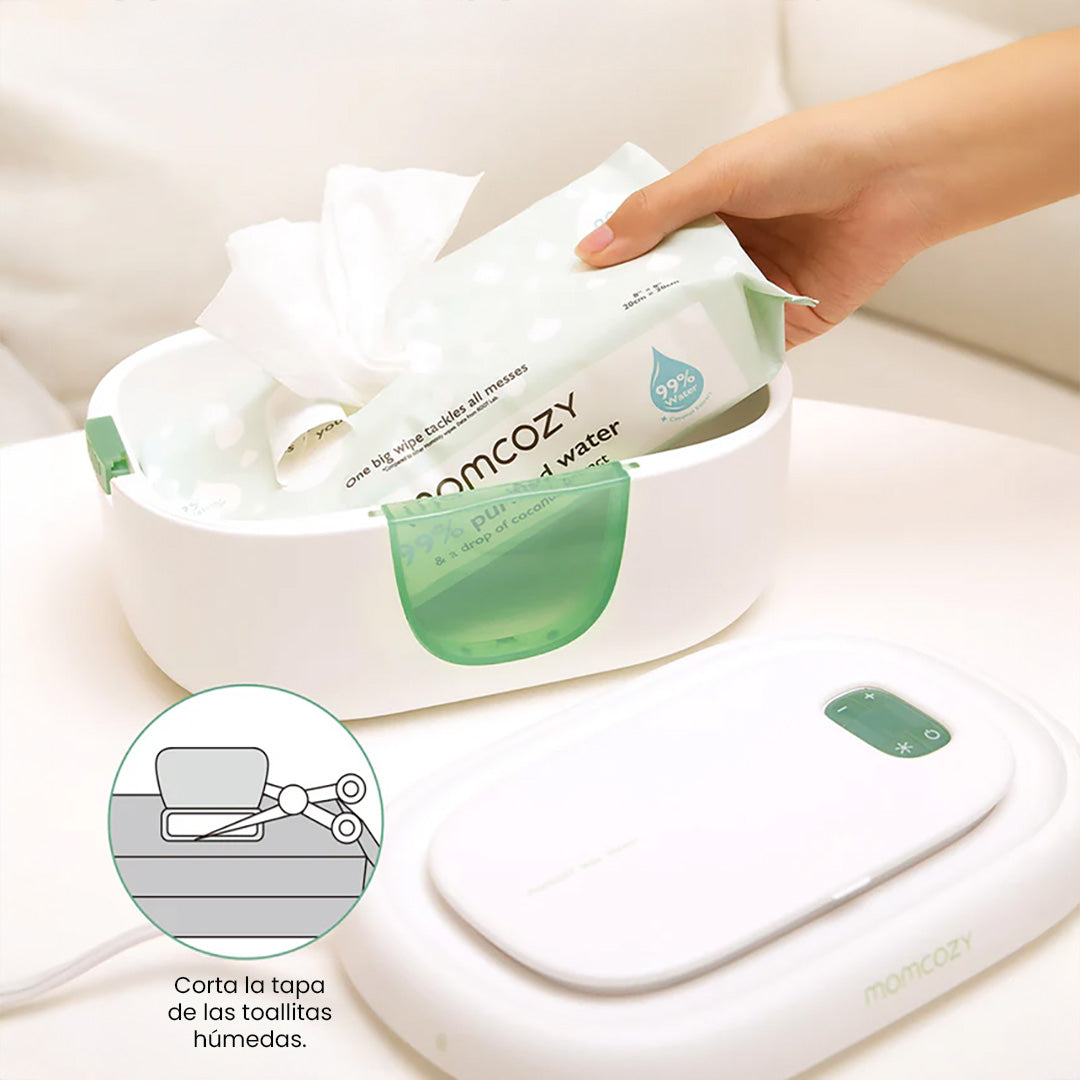 Calentador Toallitas Húmedas Momcozy