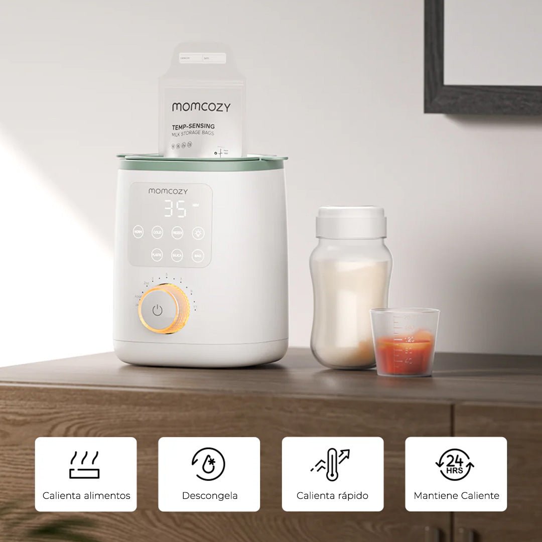Calentador para Mamaderas 9 en 1 Nutrismart Momcozy