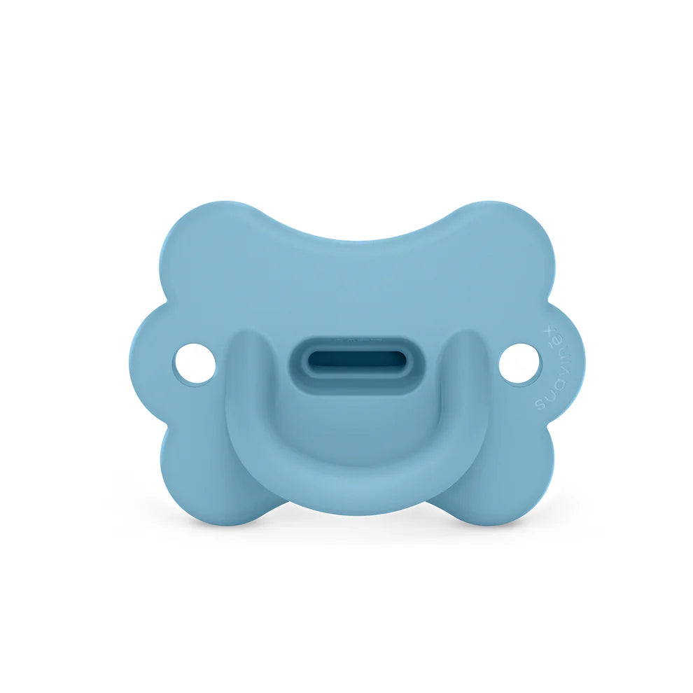 Chupete Infinity Blue Butterfly con Tetina Fisiologica SX Pro de Silicona 6/18 meses Suavinex