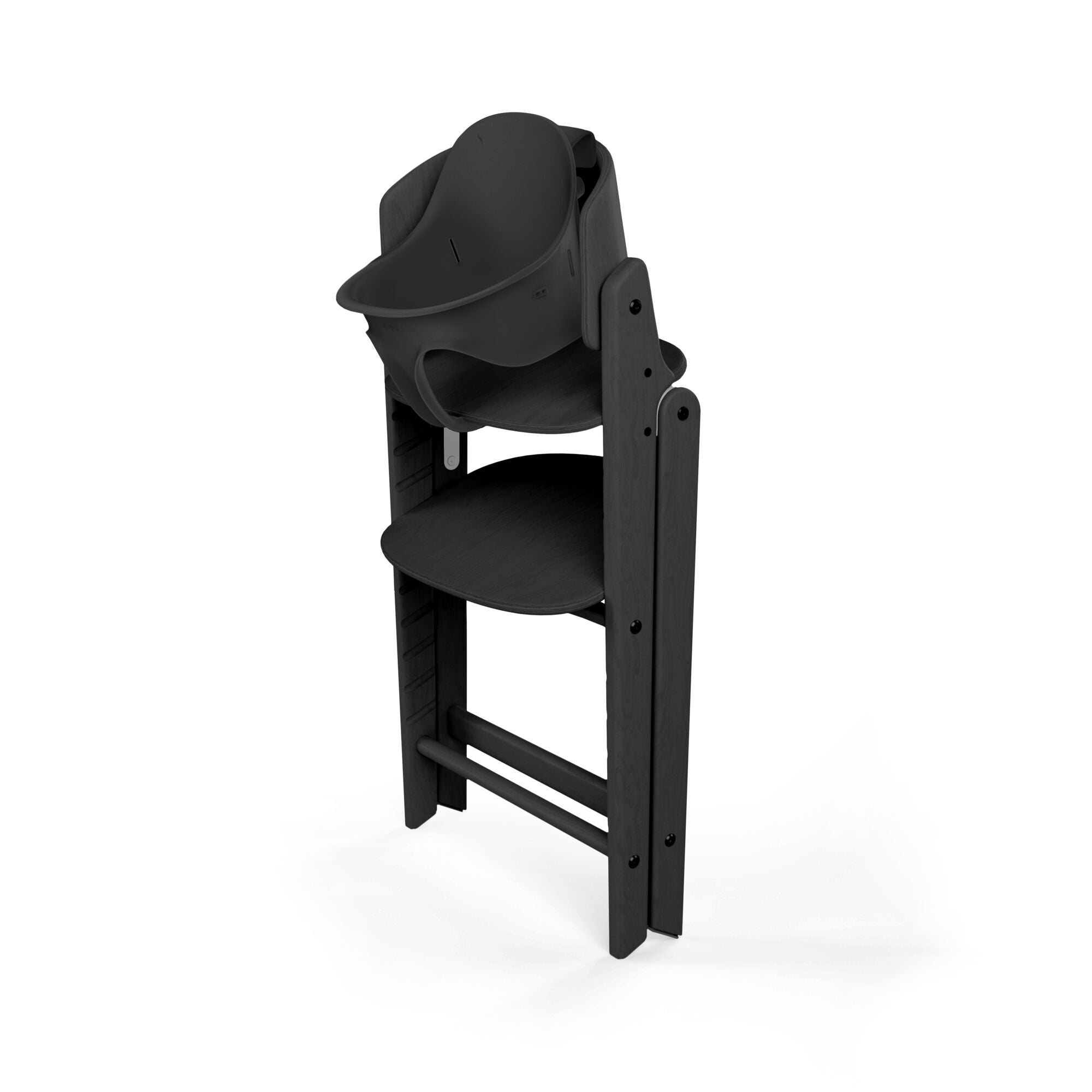 Silla de comer evolutiva Click & Fold 3 en 1 All Black Cybex