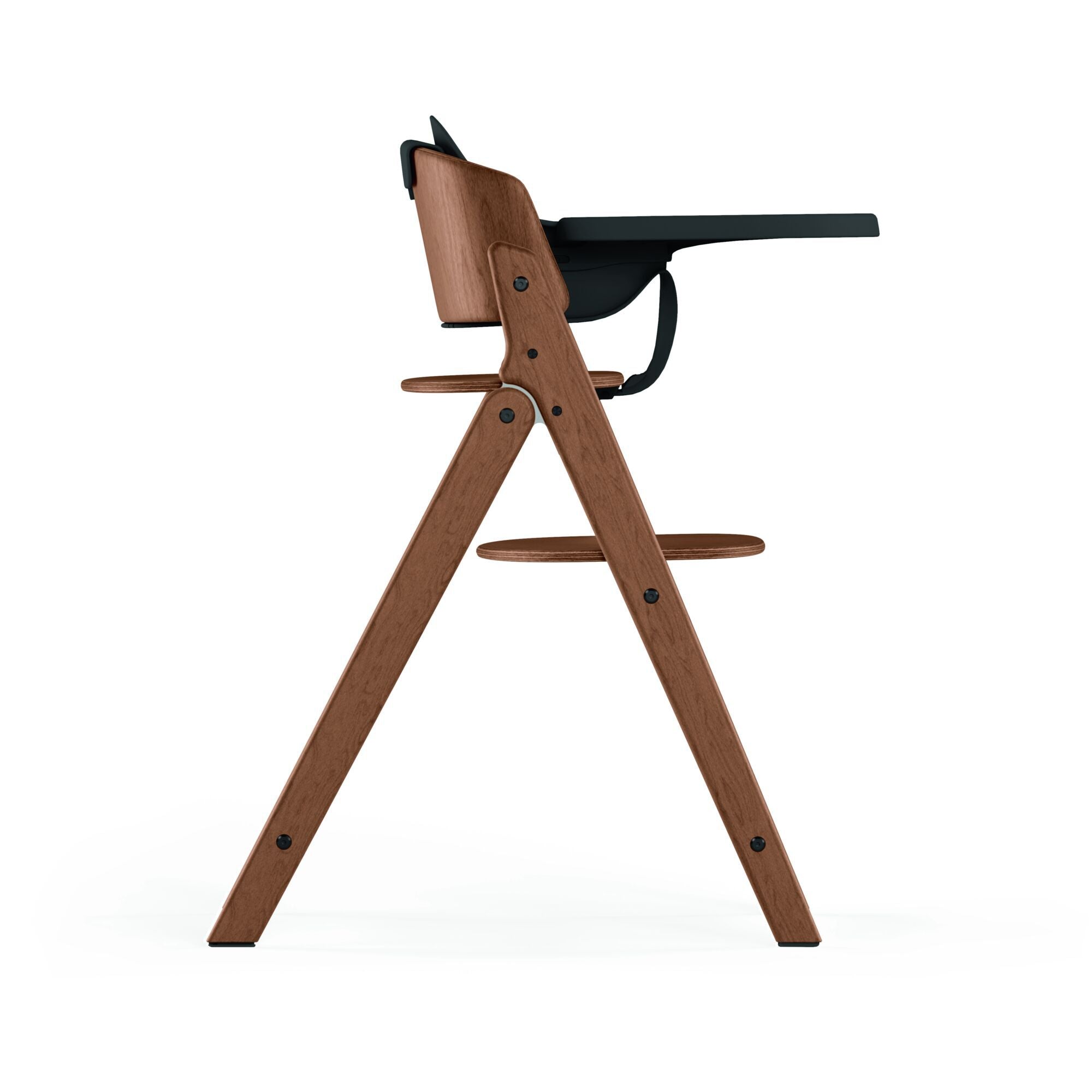 Silla de comer evolutiva Click & Fold 3 en 1 All Natural Dark Cybex