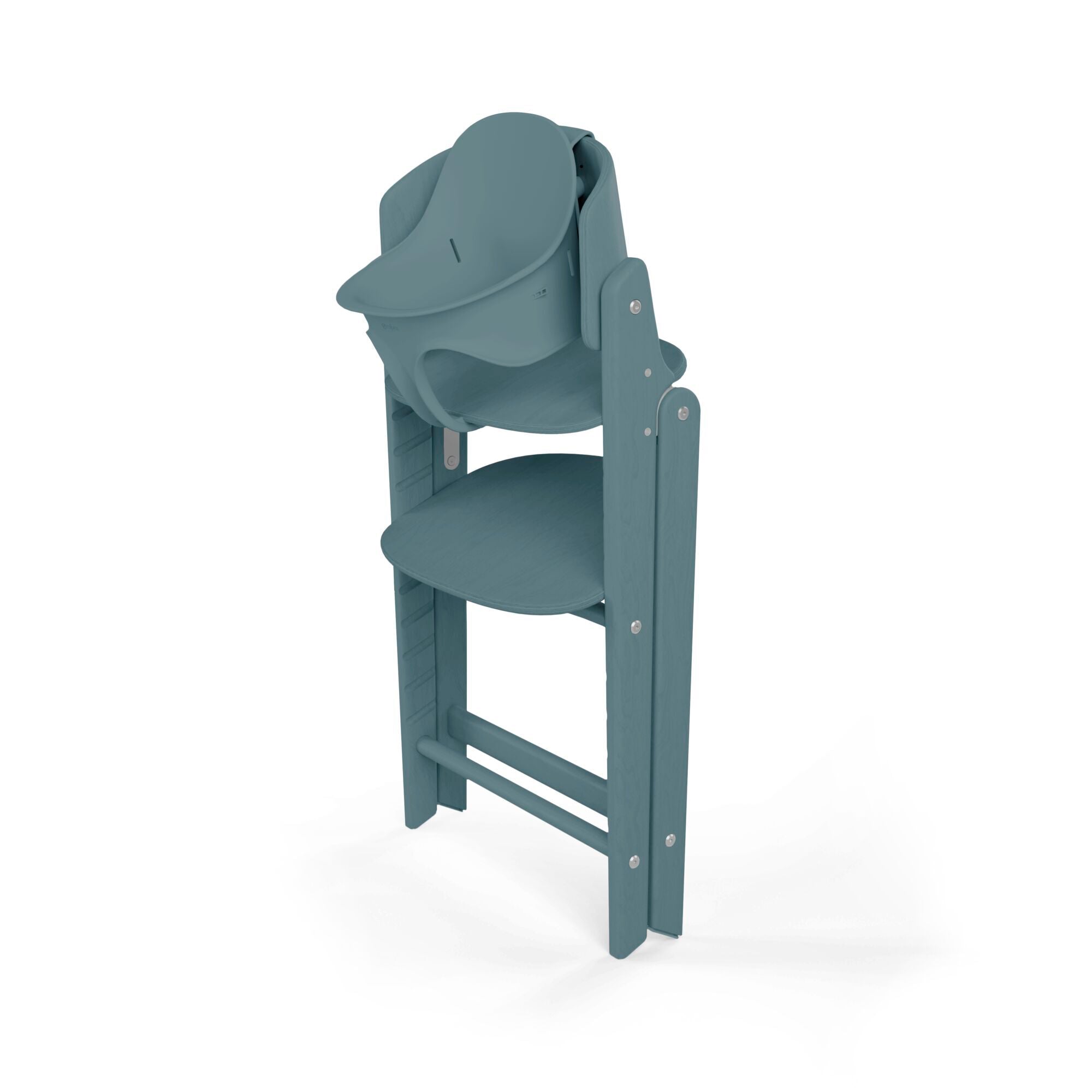 Silla de comer evolutiva Click & Fold 3 en 1 Stone Blue Cybex