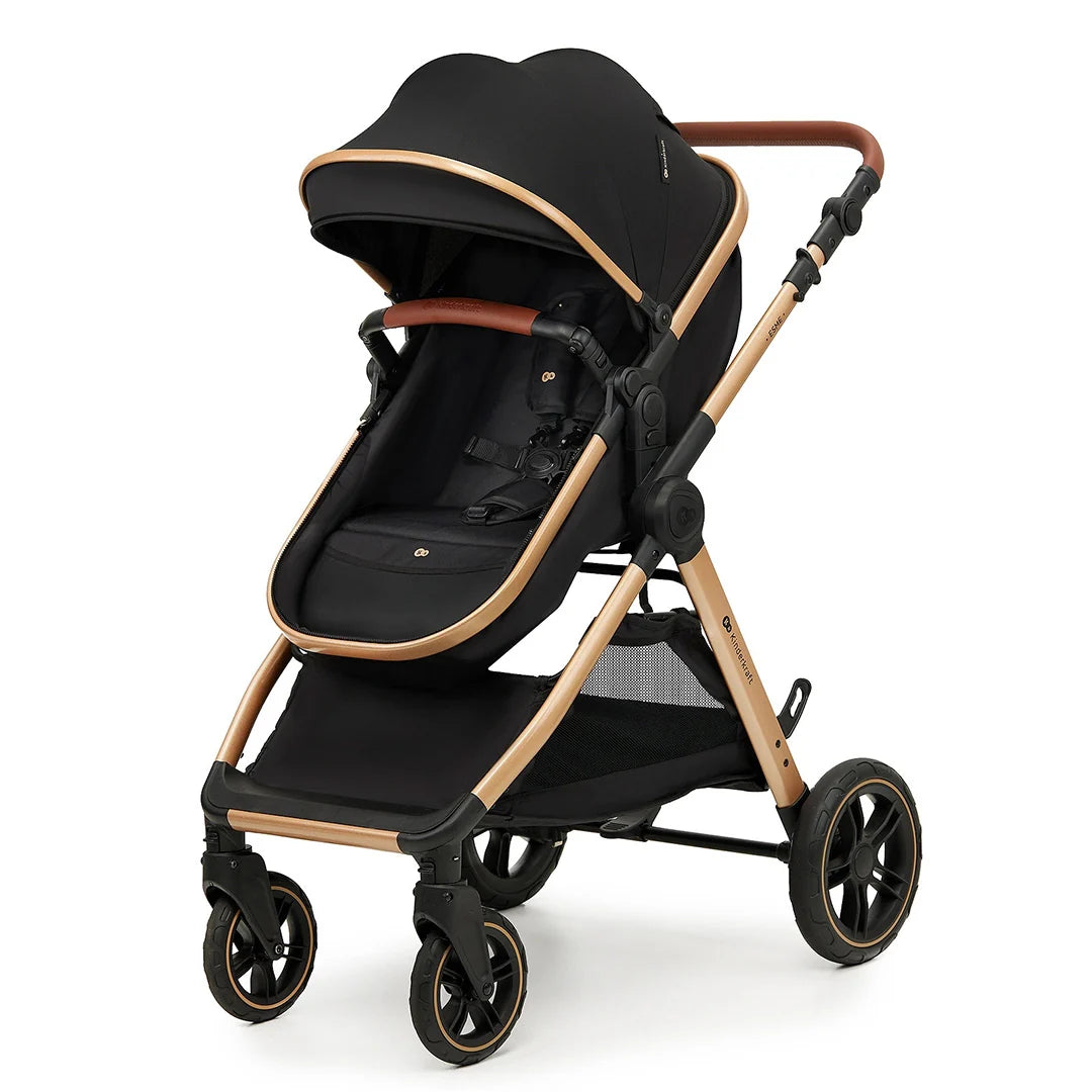 Coche Cuna ESME 2 en 1 Negro Kinderkraft