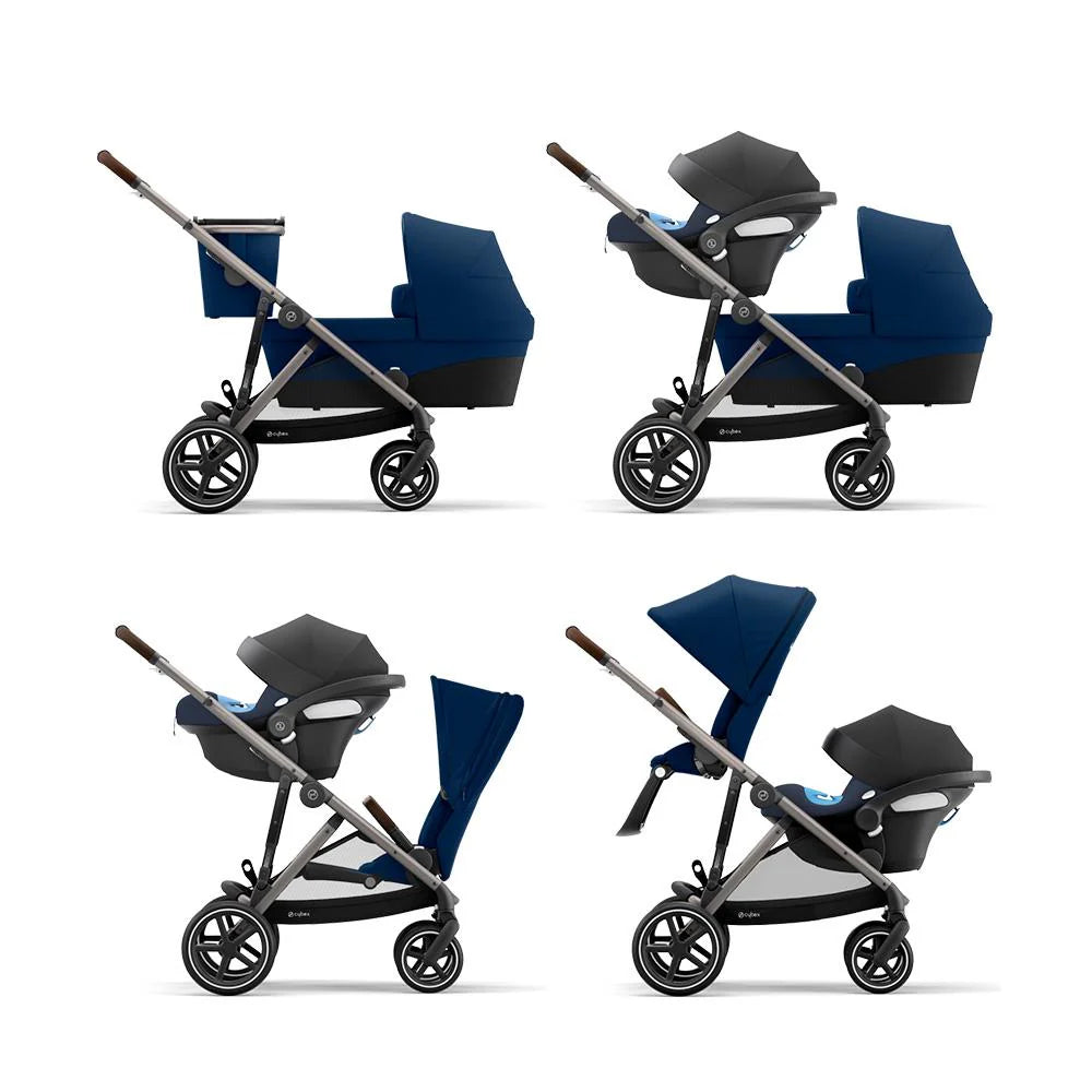 Coche de paseo Gazelle S 3.0 Stormy Blue Cybex