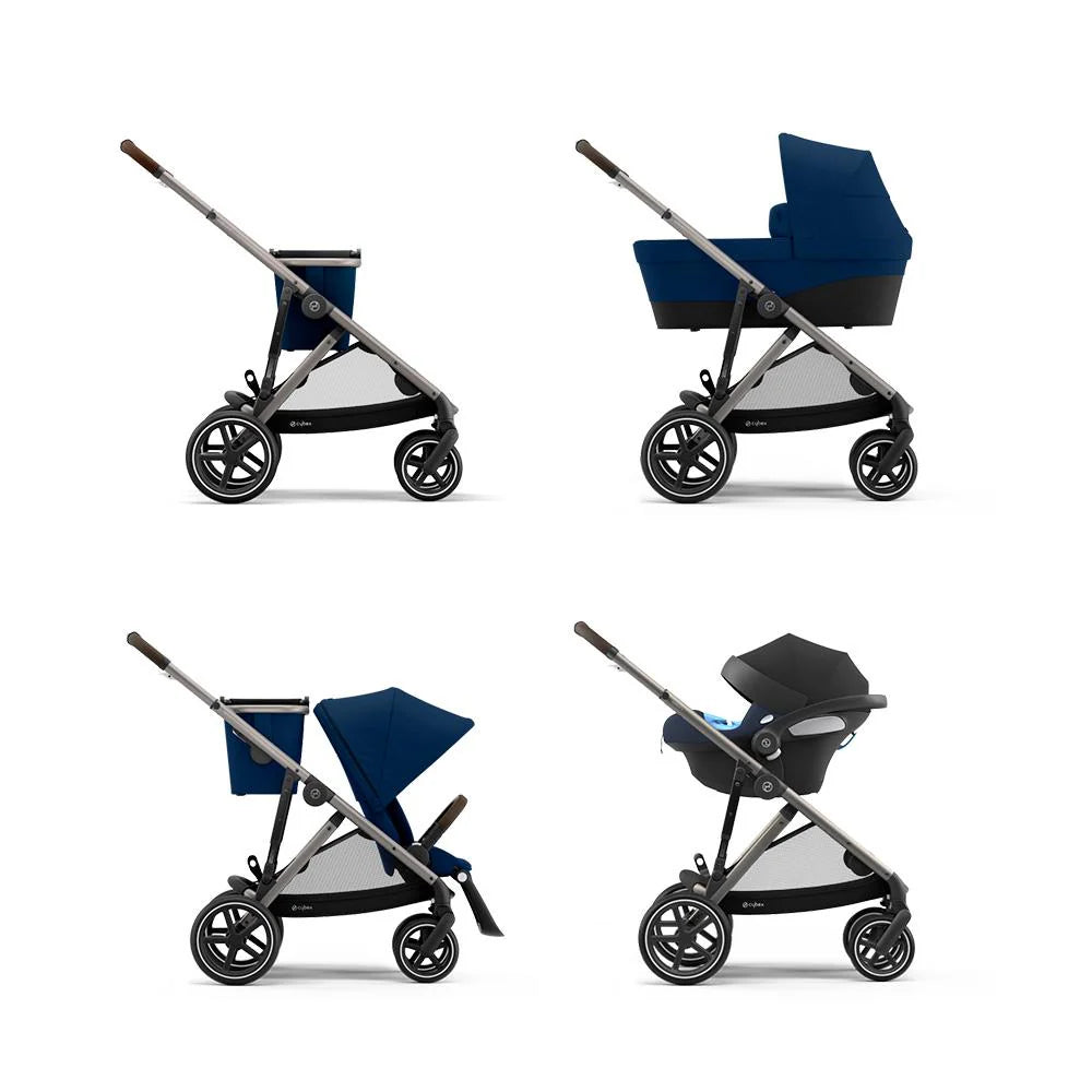 Coche de paseo Gazelle S 3.0 Stormy Blue Cybex
