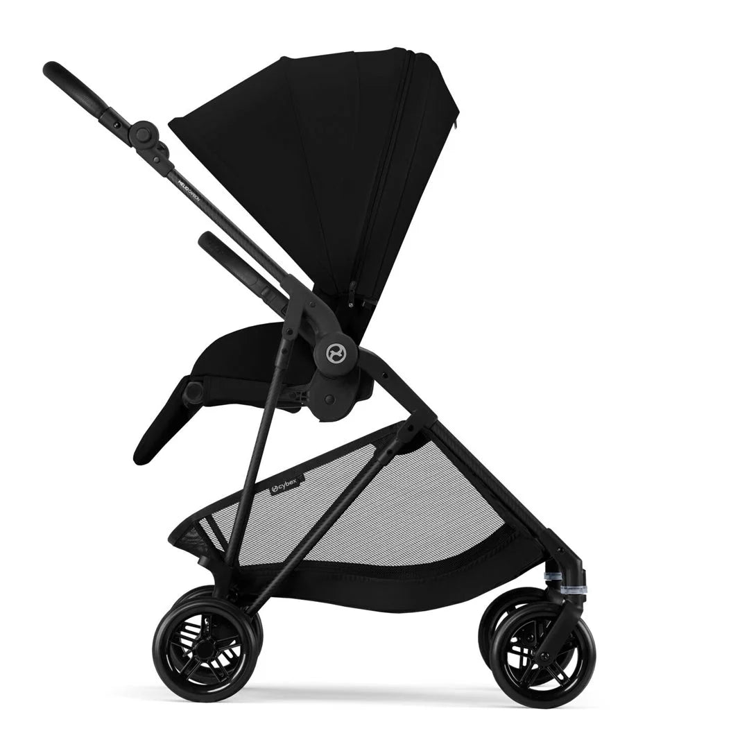 Travel System Melio Carbon + Aton G + Base Moon Black Cybex