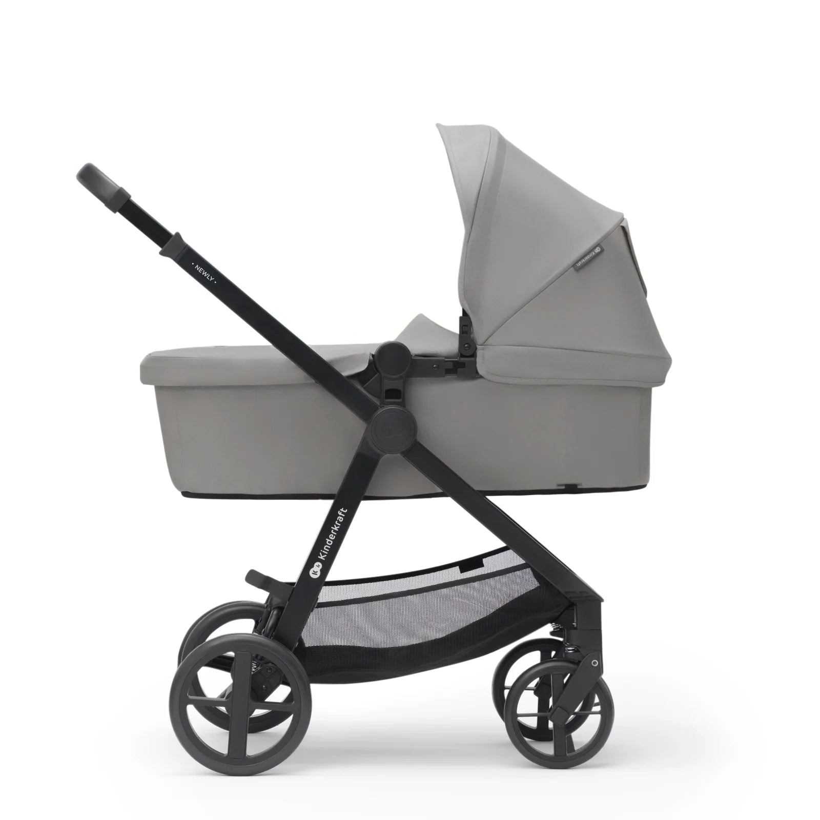 Travel System Newly 3 en 1 + Base Mink FX Moonlight Grey Kinderfraft