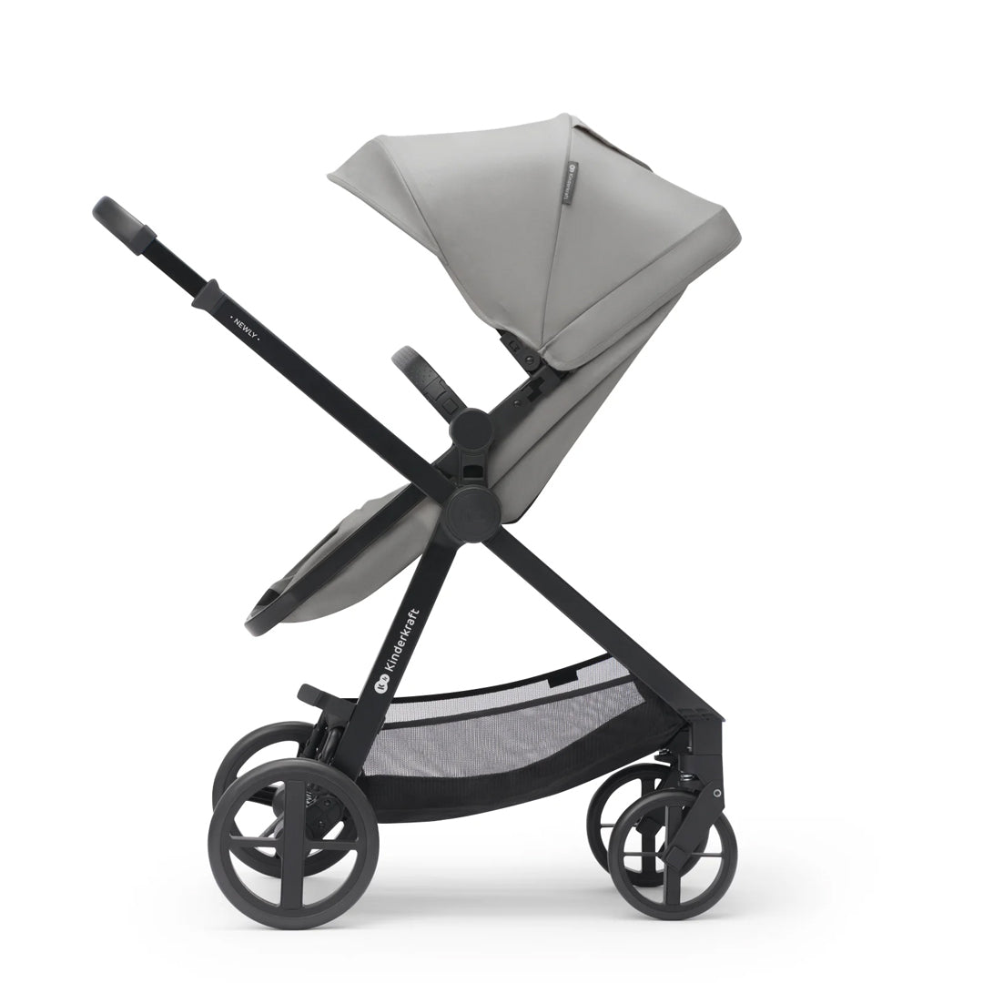 Travel System Newly 3 en 1 + Base Mink FX Moonlight Grey Kinderfraft