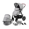 Coche de paseo Moov 2 en 1 Gris Kinderfraft