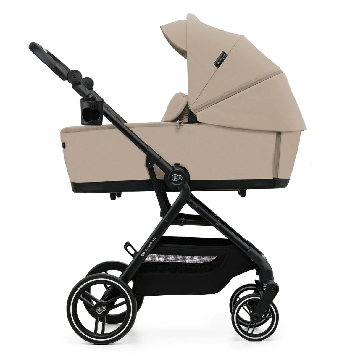Coche Cuna Yoxi 2 en 1 Beige  Kinderkraft