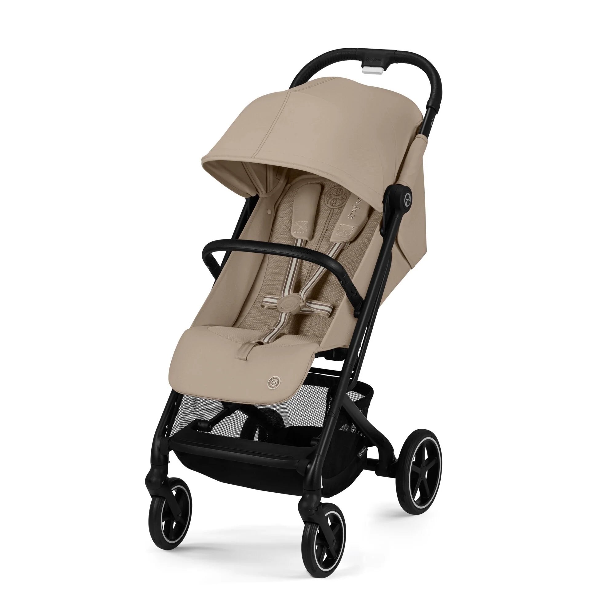 Travel System Beezy Almond Beige+ Aton B2 + Base Cybex