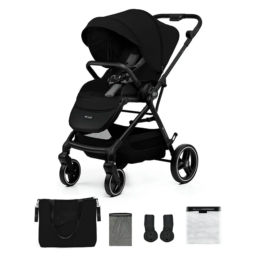 Coche de Paseo Yoxi Pure Black Kinderkraft