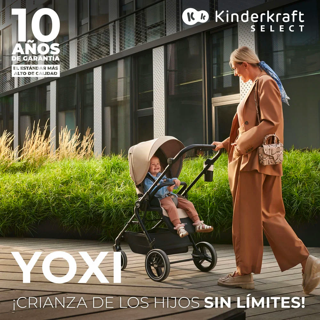 Coche de Paseo Yoxi Sand Beige Kinderkraft