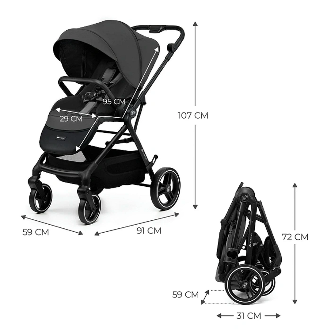 Coche de Paseo Yoxi Moonlight Grey Kinderkraft