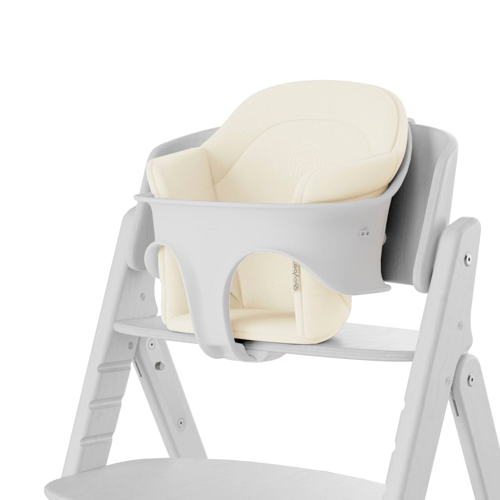 Cojín para Silla de comer Click & Fold Canvas White Cybex