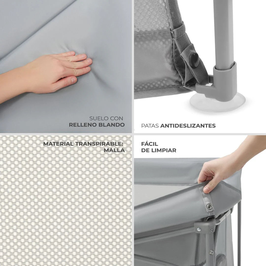 Corral Ziki Light Grey KinderKraft